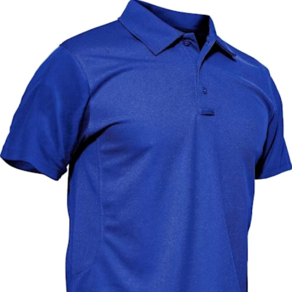 MAGCOMSEN Men's Polo Shirts 3 Buttons Casual Work Short Sleeve Golf Shirt